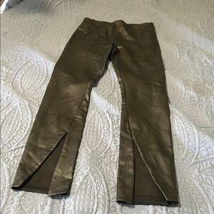 SPANX Black Leather Pants